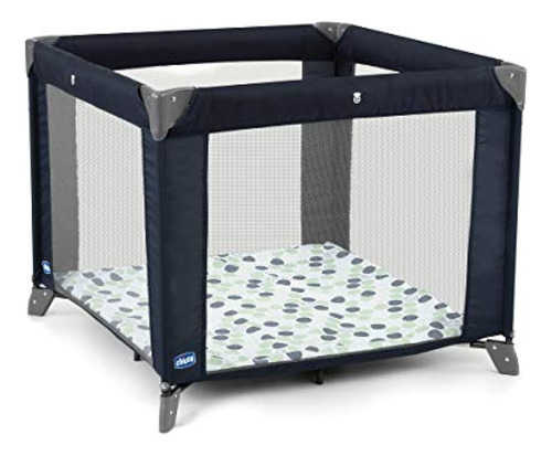 Chicco Tot Quad Portable Square Playpen - Confetti | Blue -