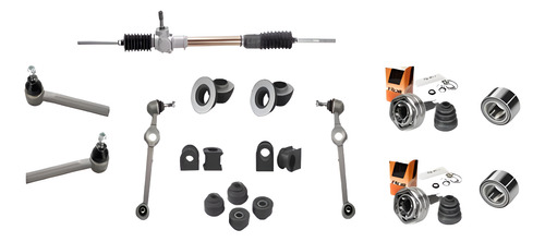 Kit Tren Delantero Homocineticas Rulemanes Fiat Uno Duna