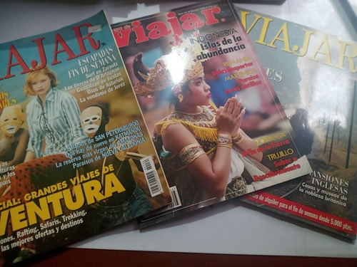 Revista Viajar Lote De 3