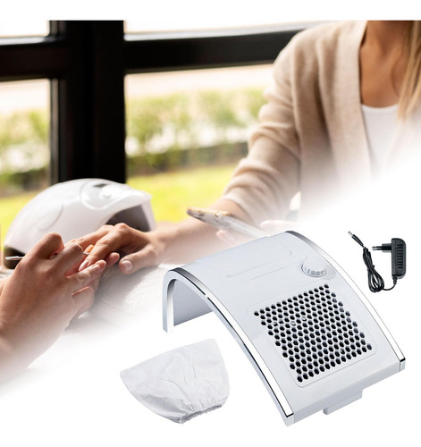 Máquina Recolectora De Polvo Para Uñas, Filtro Eléctrico