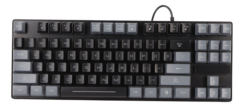 Teclado Mecánico Para Juegos Multifunción De 87 Teclas Color