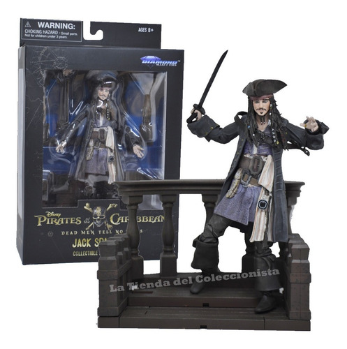 Jack Sparrow Piratas Del Caribe Figura De Coleccion