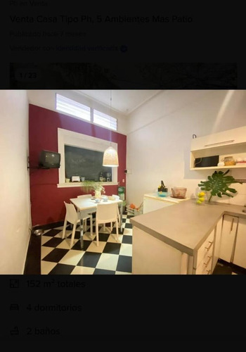Imagen 11 de 21 de Ph Al Fte 5amb Con Patio Parrilla Sin Expensas 4 Dormitorios 2 Baños Exelente