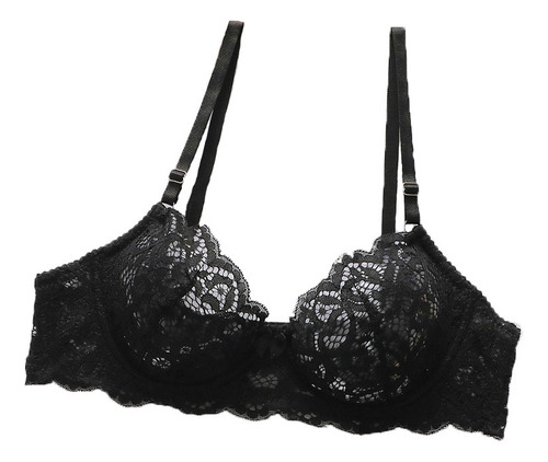 Sujetador Every De Encaje Negro Para Mujer French Comfort Ve