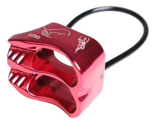 Dispositivo De Rappel Atc 25kn Aluminio V-ranurado Rojo