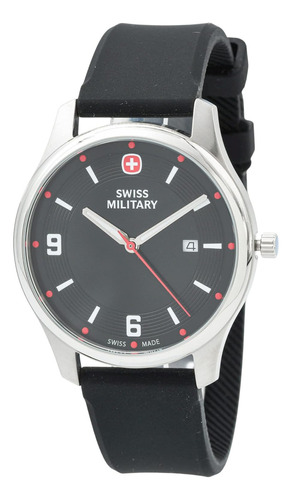 Reloj Victorinox 01.1441.309 Swiss Military Men's City Act Color de la correa Negro Color del bisel Acero inoxidable Color del fondo Negro