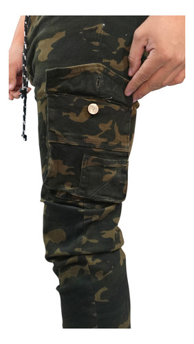 Jogger De Hombre, Jogger Con Bolsa De Cargo Para Hombre.