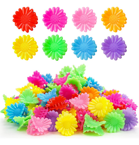 Pinzas Para El Pelo De Mariposa, 100 Paquetes De Colores Sur