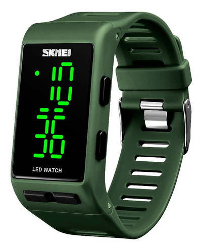 Reloj Unisex Skmei 1364 Sumergible Digital Alarma Led Watch