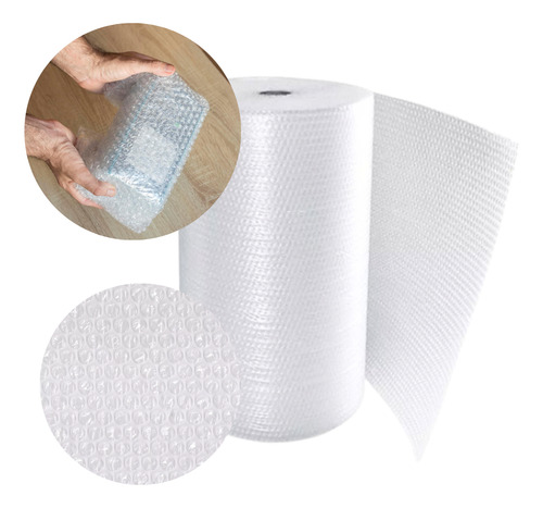 Rollo De Polietileno Con Burbuja De 1 Mt X 50 Mts