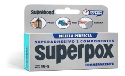 Superadhesivo Suprabond 2 Componentes  Trasparente 