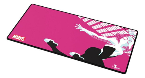 Mousepad Xtech Marvel Ghosh Spider Color Fucsia Diseño Impreso Ghost Spider