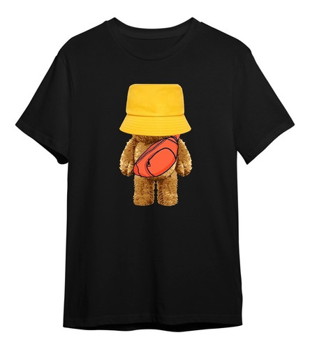 Camiseta Camisa Urso Trap Bucket Bag Bear Dtf Ref1040