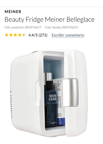 Meiner Beauty Fridge Meiner Belleglace