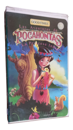 Película Vhs Las Aventuras De Pocahontas La Princesa De Indi