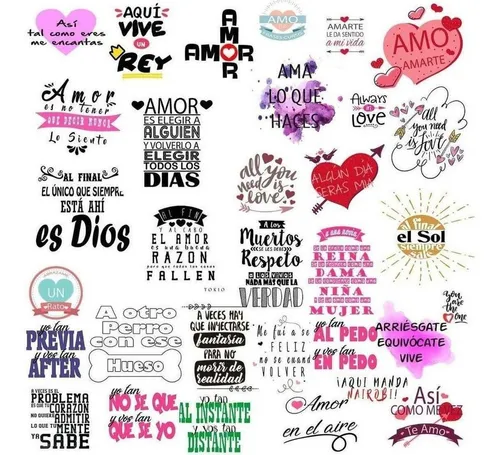 comprar 1600 Vectores Frases Vinilos Sublimacion Tazas Más Regalos