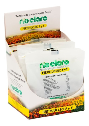 Fertilizante Plantas Específico Para Flores Y Frutos 25g