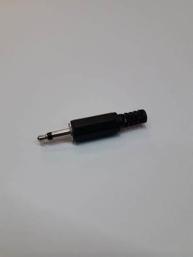 Plug Audio 3.5mm Mono Plastico Con Colita Flex