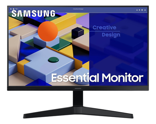 Monitor Samsung 24 S3 Full Hd Ips Freesync 5ms Gtg Hdmi Vga Color Negro