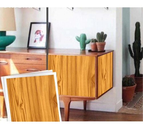 Imagen 3 de 8 de Papel Contact Autoadhesivo Pvc Muresco 10m Madera 79605 Soul