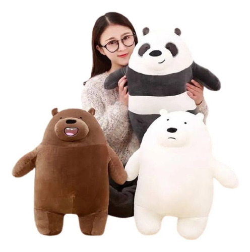 Peluches Osos Escandalosos Peluche Kawaii Panda Pardo Polar