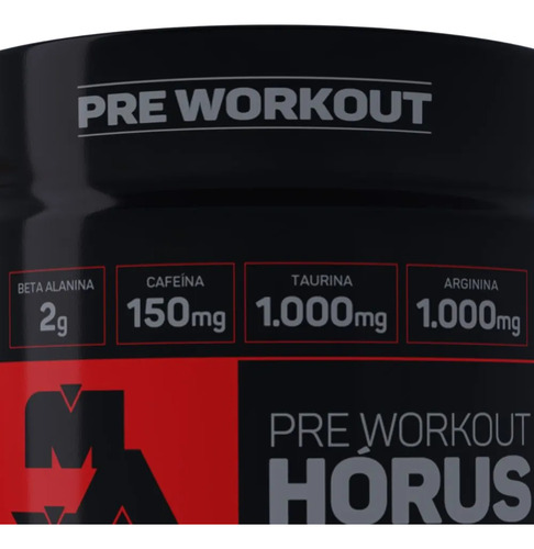 Suplemento Em Pó Max Titanium Horus Sabor Citrus Em Pote De 300g Citrus
