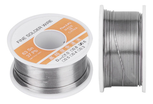 Hilo De Estaño 0.6mm Con Núcleo De Flux Para Soldar