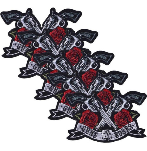 Parche Adhesivos Modernos, Mxrss-005, 5 Parches, Gun N Roses