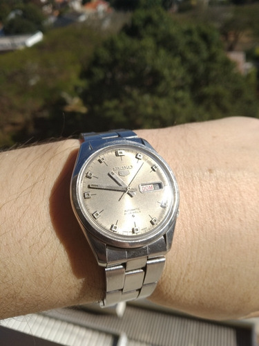 Relógio Especial Seiko 6106-8000 Calibre Raro Feito No Japão