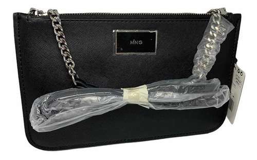 Imagen 3 de 3 de Bolsa Negra Marca Mango