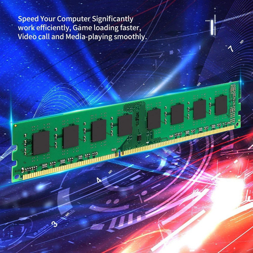 Memoria Ram Kuesuny Ddr3 1333mhz 2gbx2 Pc3 10600 Udimm