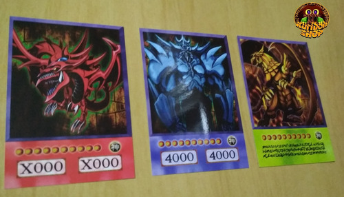 Imagem 4 de 5 de Cartas Yugioh Exodia Completo+ Deuses Egípcios