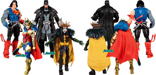 Dc Death Metal Mcfarlane Darkfather Robin Superman Wonder Wo (Usado)