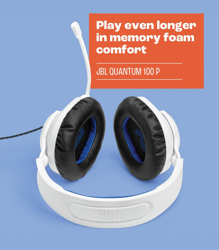 Jbl Quantum 100p - Fone De Ouvido Com Ear Com Fio Com Um Mic