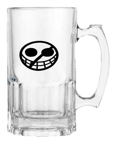 Vaso Cervecero Dibujos Animados O2 Transparente E317