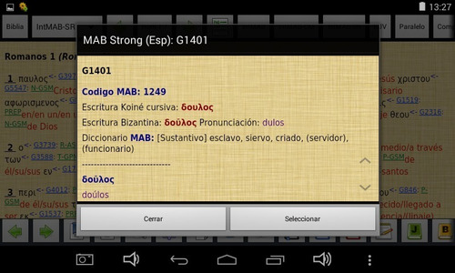 Imagen 6 de 10 de Pack 5 Modulos Interlineales Y Diccionarios Bíblicos