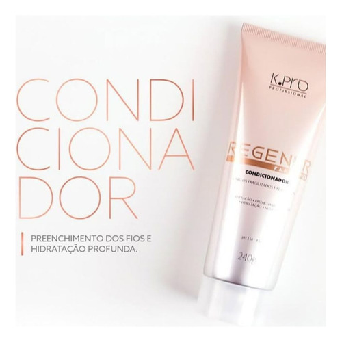 Kit Shampoo E Condicionador Kpro Regener Home Care Com Nota