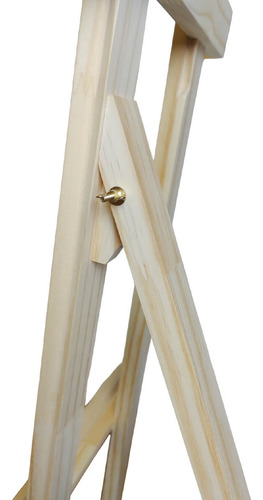 Cavalete Para Pintura Prático Ecológico Trident Modelo 12023 Cor Marrom