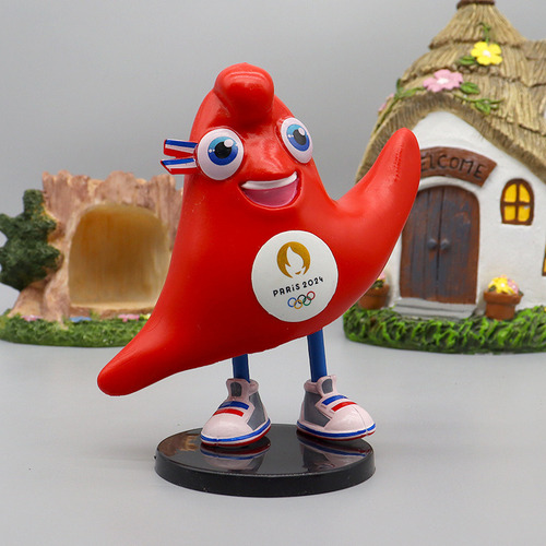 2x 2024 Juegos Olímpicos De París Mascota Phryges Figurines
