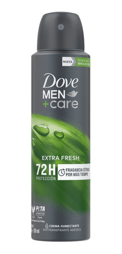 Desodorante Dove Men Care Extra Fresh En Aerosol X 150 Ml