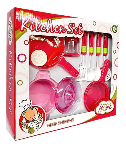 Set Cocina Juguete Set Didáctico Niña Nuevo