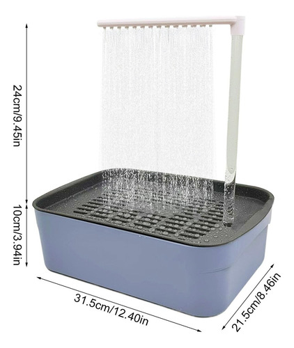 . Bañera Automática For Pájaros - Baño Con Ducha For Pájaros