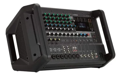Yamaha Emx7 Mezclador Autoamplificado Estéreo De 12 Entra...