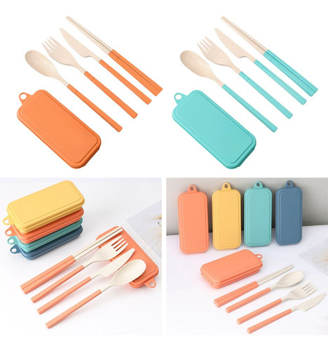 Juego De Vajilla, Cubertería, Cuchara, 4 Piezas, Tenedor