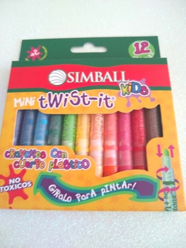 Crayon Mini Twist Simball Kid Twist X 12