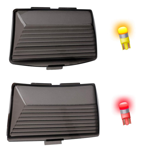 Puntas De Guardabarros Delantero Trasero Con Luces Led Compa