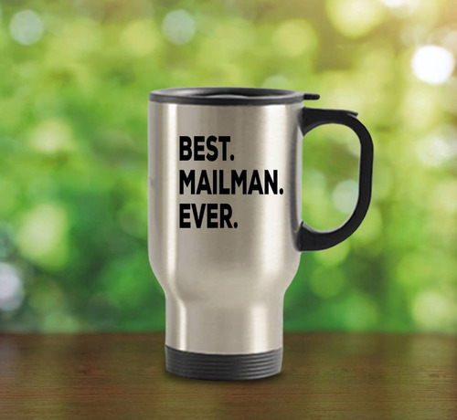 Taza De Viaje Best Mailman Ever, Mailman Gifts, Mailman Coff