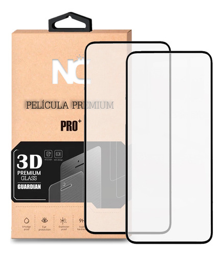 Em Dobro Película Impacto Vidro 3d Para Moto G05 G15 G35