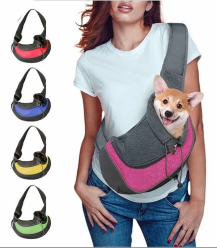 Mochila Para Mascotas Mediana Transportador Perros/gatos