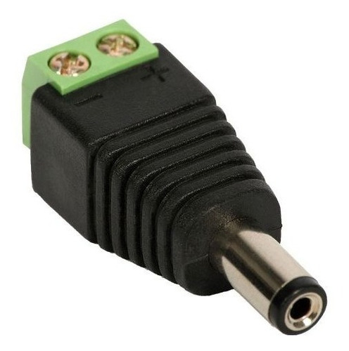 Kit 10 Conector P4 Macho Borne + 10 P4 Femea Borne Cftv